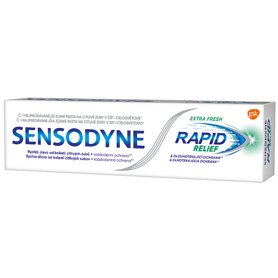 Sensodyne Rapid Extra Fresh rapid relief toothpaste 75 ml