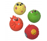 Trixie Latex Ball with face toy for animals 6.3 cm