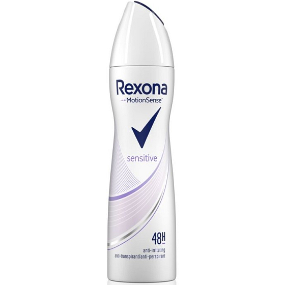Rexona Sensitive antiperspirant deodorant spray for women 150 ml