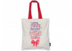 Nekupto Don't plastic Shopping bag cotton, Your branded handbag 38 x 40 x 10 cm