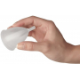 LadyCup Menstrual Cup Transparent, Large L