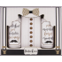 Bohemia Gifts Grandfather shower gel 100 ml + hair shampoo 100 ml + bath salt 110 g, cosmetic set for men