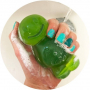 Bomb Cosmetics Zeleňák - Jelly Belly Natural Glycerin Soap 100 g