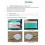Oral protective respirator 4-layer FFP2 face mask AK-3356 20 pieces