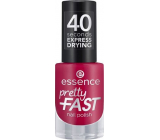 Essence Pretty Fast nail polish 04 Cherry On The Run 5 ml