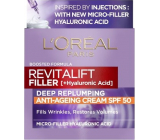 Loreal Paris Revitalift Filler Anti-ageing Cream SPF50 face cream 50 ml