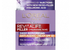 Loreal Paris Revitalift Filler Anti-aging Cream SPF50 skin cream 50 ml