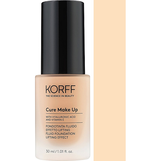 Korff Cure Make Up Fluid Foundation Lifting Effect fluid lifting makeup 01 Creamy 30 ml