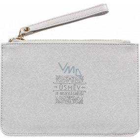 Albi Writing pad with inscription Smile 21 x 15 cm