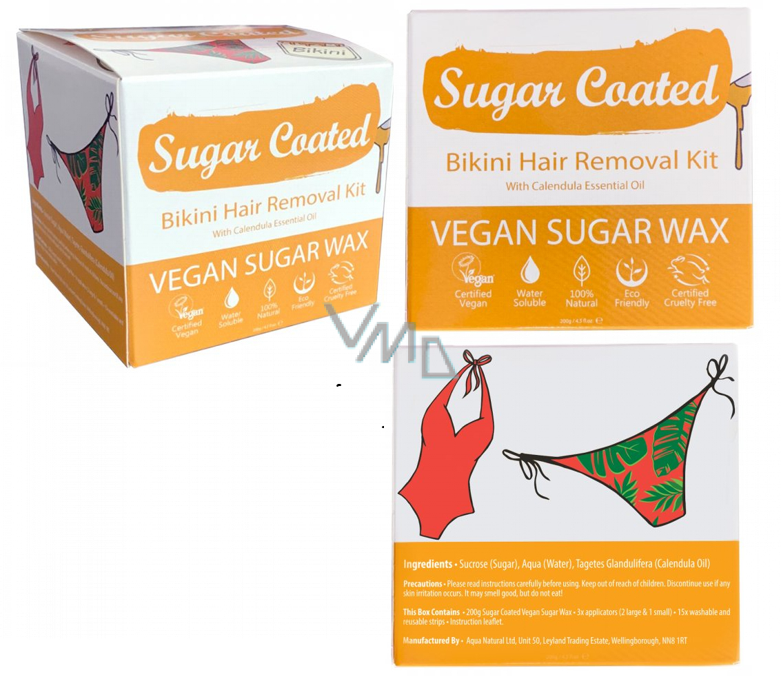 Sugar Coated Chamomile epilating kit for bikini area 200 g VMD