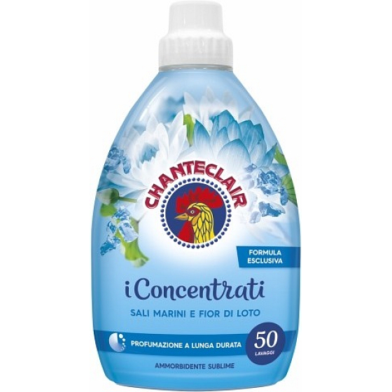 Chante Clair Ammorbidente Concentrati Sali Marini e Fior di Loto concentrated fabric softener with the scent of Lotus flower and sea 50 doses 1 l