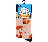 Albi Colored socks universal size Foxes 1 pair