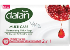 Dalan Multi Care Pomegranate and Caring Milk Moisturizing Toilet Soap 90 g