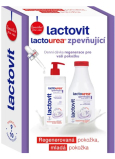 Lactovit Lactourea firming body lotion for very dry skin 400 ml + firming shower gel for very dry skin 500 ml, cosmetic set