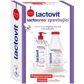 Lactovit Lactourea firming body lotion for very dry skin 400 ml + firming shower gel for very dry skin 500 ml, cosmetic set