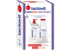 Lactovit Lactourea firming body lotion for very dry skin 400 ml + firming shower gel for very dry skin 500 ml, cosmetic set