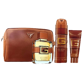 Guess Iconic Eau de Parfum 100 ml + deodorant spray 170 g + shower gel 100 ml + cosmetic bag, gift set for men