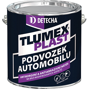 Tlumex Plast anti-corrosive paint for cars and chassis, black, 2 kg