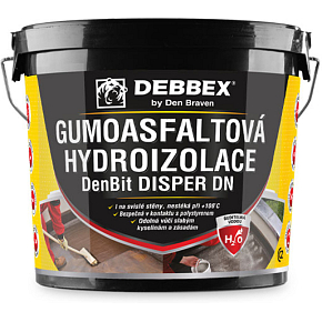 Den Braven DenBit Disper DN rubber-asphalt waterproofing, 10 kg