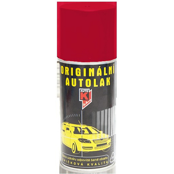 Kwasny Auto-K Color Škoda, original car paint in spray, 8161 sportline red, 150 ml