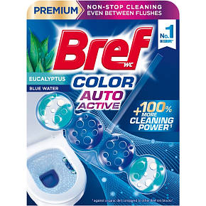 Bref WC Block Color Auto Active Eucalyptus, 50 g