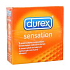 Durex Sensation condom with protrusions for greater stimulation nominal width: 52 mm 3 pieces