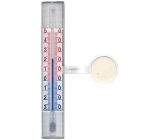 Schneider Window Thermometer Flat, Plastic, Self-adhesive, 140 x 25 mm
