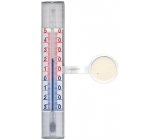 Schneider Window thermometer flat, plastic, self-adhesive, 140 x 25 mm