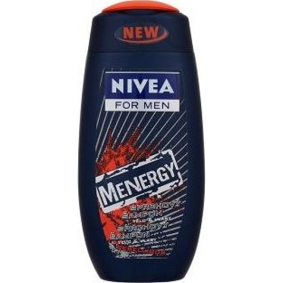 Nivea Men Menergy shower shampoo 250 ml