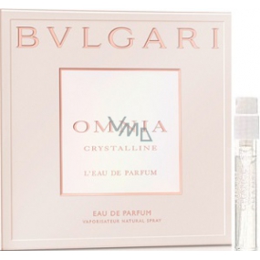 Bvlgari Omnia Crystalline Léau de Parfum perfumed water for women 1.5 ml with spray, vial