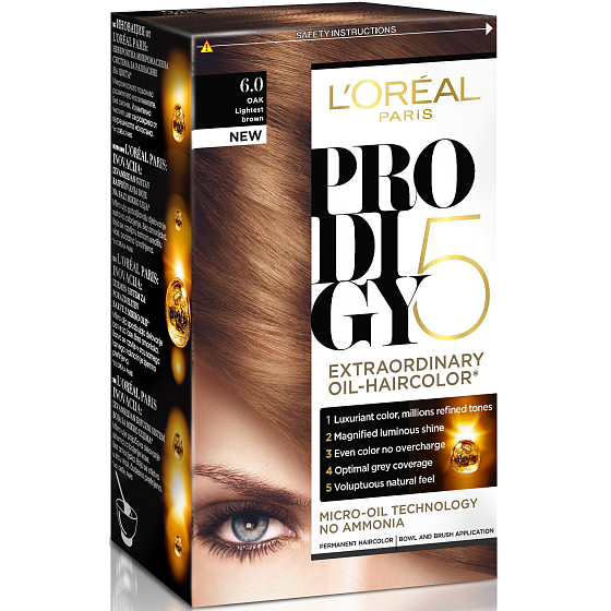 Loreal Paris Prodigy 5 Hair Color 6.0 Dark Blonde