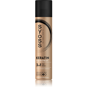Syoss Keratin Hair Perfection, hair spray, fixation 4, 300 ml
