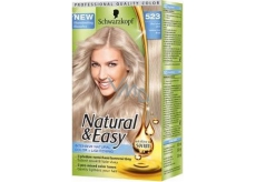 Schwarzkopf Natural & Easy barva na vlasy 523 Zářivá ledově plavá