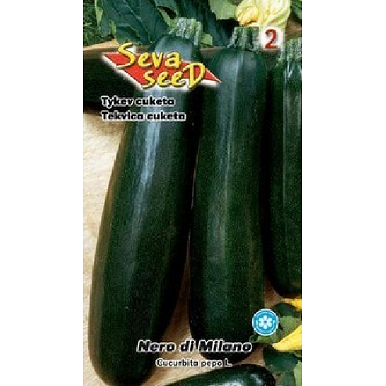 Seva-Seed Gourd zucchini Nero di Milano green 1.5 g
