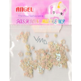 Angel Ornaments flowers and stars yellow 1 pack