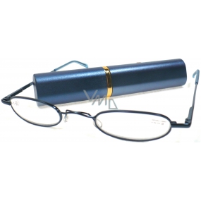 Berkeley Cleopatra reading glasses +2.0 blue in a case of 1 piece M160