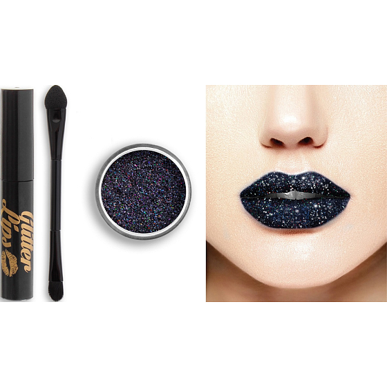 Glitter Lips long-lasting lip gloss with glitter Dark Disorder 3.5 ml