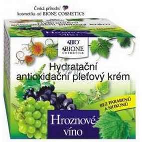 Bione Cosmetics Grape wine moisturizing antioxidant face cream 51 ml