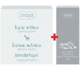 Ziaja Goat's milk day cream 50ml + eye cream 15 ml, duopack