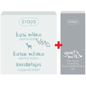 Ziaja Goat's milk day cream 50ml + eye cream 15 ml, duopack