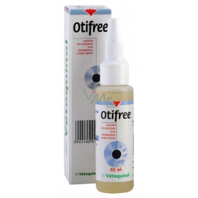 Vétoquinol Otifree gtt ear and cat cleanser intensively dissolve earwax and dirt 60 ml
