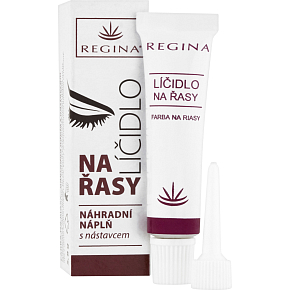 Regina Replacement Eyelash Makeup with Applicator 5.8 g, Black.