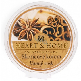 Heart & Home Cinnamon spice Soy natural fragrant wax 27 g