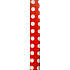Nekupto Gift wrapping paper 70 x 150 cm Classic red, white polka dots