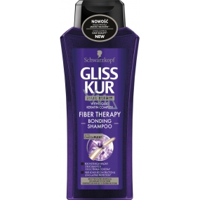 Gliss Kur Fiber Therapy shampoo for strenuous hair 250 ml