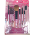Jiajun Professional Makeup Brushes Set of Cosmetic Brushes White-Pink 7 Pieces 562
