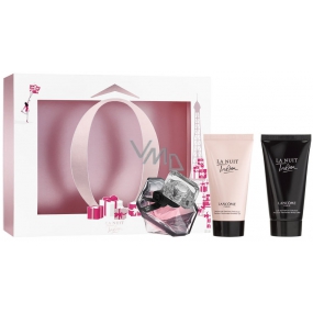Lancome La Nuit Trésor perfumed water for women 30 ml + body lotion 50 ml + shower gel 50 ml, gift set
