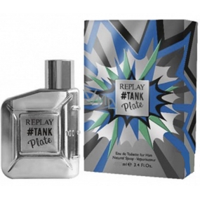 Replay Tank Plate for Him Eau de Toilette for Men 50 ml