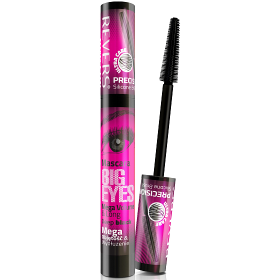 Revers Big Eyes Mega Volume & Long mascara Deep Black 10 ml