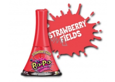 Bo-Po Nail Polish Peeling Red with Strawberry Fields Fragrance for Kids 5.5ml